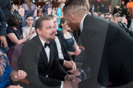 PEOPLE - Oscars 2016: Leonardo DiCaprio erwartungsvoll im Publikum