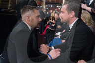 PEOPLE - Oscars 2016: Leonardo DiCaprio erwartungsvoll im Publikum