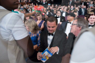 PEOPLE - Oscars 2016: Leonardo DiCaprio erwartungsvoll im Publikum