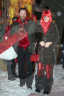 EXKLUSIV - Elle MacPherson und Arpad Busson feierten in St.Moritz