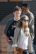 PEOPLE - Eddie Redmayne und Frau Hannah gehen im Nobu Lunchen