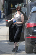 PEOPLE - Emma Stone auf dem Weg ins Gym