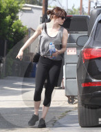 PEOPLE - Emma Stone auf dem Weg ins Gym