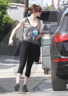 PEOPLE - Emma Stone auf dem Weg ins Gym
