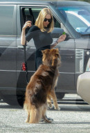 PEOPLE - Amanda Seyfried mit ihrem Hund Finn bei Dreharbeiten zu 'The Last Word'