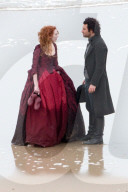 PEOPLE - Aiden Turner und Eleanor Tomlinson auf dem Set zu "Poldark" in Cornwall