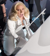 Lady Gaga performs during the live ABC Telecast of The 88th Oscars