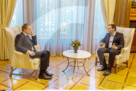 Athens: Alexis Tsipras meets Donald Tusk