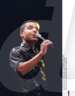 NICE:Jazz Festival.French singer "rai" Cheb Mami