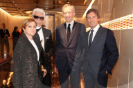 PEOPLE - Rom: Promis an der Eröffnung des Palazzo Fendi