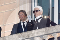 PEOPLE - Rom: Promis an der Eröffnung des Palazzo Fendi