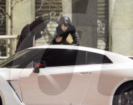 PEOPLE - Mario Balotelli nachts in Mailand unterwegs