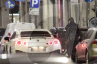 PEOPLE - Mario Balotelli nachts in Mailand unterwegs