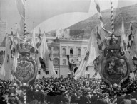 PEOPLE - Monaco Hochzeit Grace Kelly und Fürst Rainier (14.4.1956)