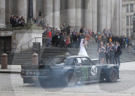 EXKLUSIV - 'Top Gear' Dreharbeiten in London und ein 'Wedding'