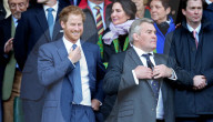PEOPLE - Prinz Harry am Spiel England gegen Wales im Twickenham Stadion