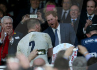 PEOPLE - Prinz Harry am Spiel England gegen Wales im Twickenham Stadion