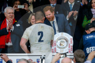 PEOPLE - Prinz Harry am Spiel England gegen Wales im Twickenham Stadion