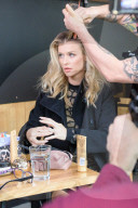 EXKLUSIV - Joanna Krupa beim Interview für 'Luisa Via Roma' in Polen