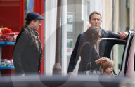 EXKLUSIV - Brad Pitt und Angelina Jolie bummeln gemeinsam in London
