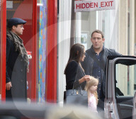 EXKLUSIV - Brad Pitt und Angelina Jolie bummeln gemeinsam in London
