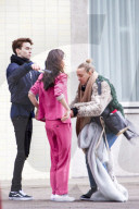PEOPLE - Lena Meyer Landruth bei der Dreharbeit in Berlin