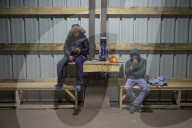NEWS - Neue Flüchtlingsunterkünfte in Grande Synthe, Nordfrankreich
