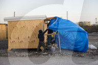 NEWS - Neue Flüchtlingsunterkünfte in Grande Synthe, Nordfrankreich