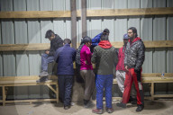 NEWS - Neue Flüchtlingsunterkünfte in Grande Synthe, Nordfrankreich