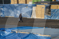 NEWS - Neue Flüchtlingsunterkünfte in Grande Synthe, Nordfrankreich