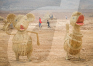 FEATURE - Stroh Kunst in der chinesischen Landschaft