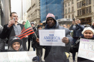 NEWS - New York: Grossdemo gegen Präsidentschaftskandidat Donald Trump