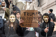 NEWS - New York: Grossdemo gegen Präsidentschaftskandidat Donald Trump