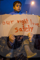 NEWS - Flüchtlinge in Idomeni protestieren gegen die Grenzschliessung von Mazedonien
