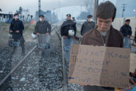 NEWS - Flüchtlinge an der griechisch-mazedonischen Grenze bei Idomeni