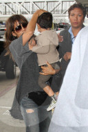 PEOPLE - Halle Berry und Olivier Martinez vereisen gemeinsam mit den Kindern
