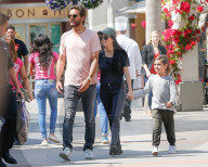 EXKLUSIV - Kourtney Kardashian und Scott Disick mit den Kiddies in der "Harry Potter World"