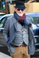 Steven Spielberg looks Dapper as he leaves lunch