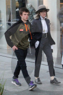 PEOPLE - Diane Keaton mit Sohnemann in Beverly Hills