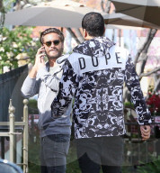PEOPLE - Scott Disick trifft sich mit French Montana zum Lunch