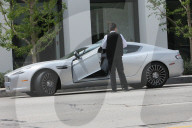 EXKLUSIV - Gavin Rossdale führt seinen Hund Gassi