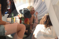 PEOPLE - Lady Gaga mit Samantha Ronson am Beach von Palm Springs