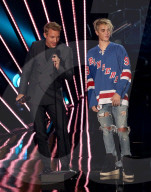 PEOPLE - iHeart Radio Music Awards: Justin Bieber auf der Bühne