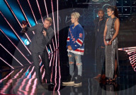 PEOPLE - iHeart Radio Music Awards: Justin Bieber auf der Bühne
