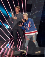 PEOPLE - iHeart Radio Music Awards: Justin Bieber auf der Bühne