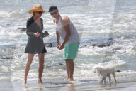 EXKLUSIV - Camille Grammar mit einem 'Mystery Man' am Beach von Malibu