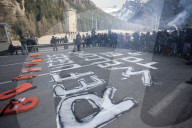 NEWS - Brenner: Proteste an der Grenze zwischen Italien und Österreich
