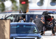 PEOPLE - Die Familie Kardashian fliegt mit dem Privatjet in den Urlaub