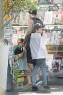 PEOPLE - Die Familie Beckham auf dem Weg ins Fitness