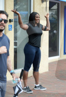 PEOPLE - Serena Williams dreht einen Werbespot in Miami
